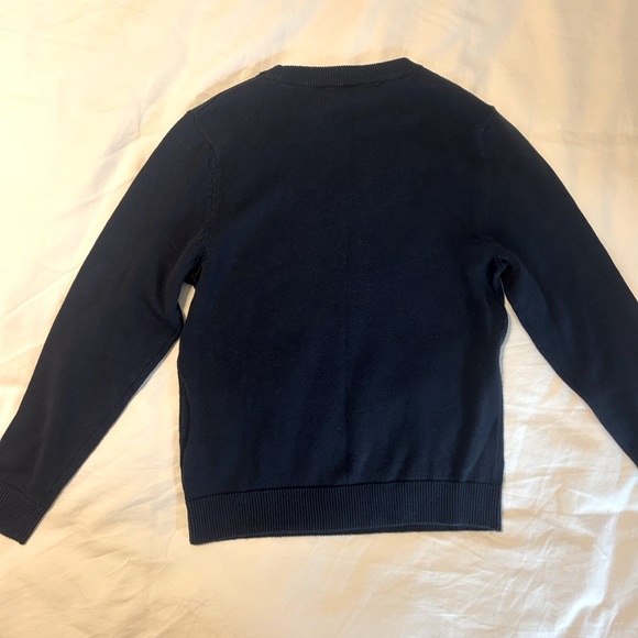 NWT H&M Navy Blue Cotton Sweater Size 7 - Picture 3 of 7